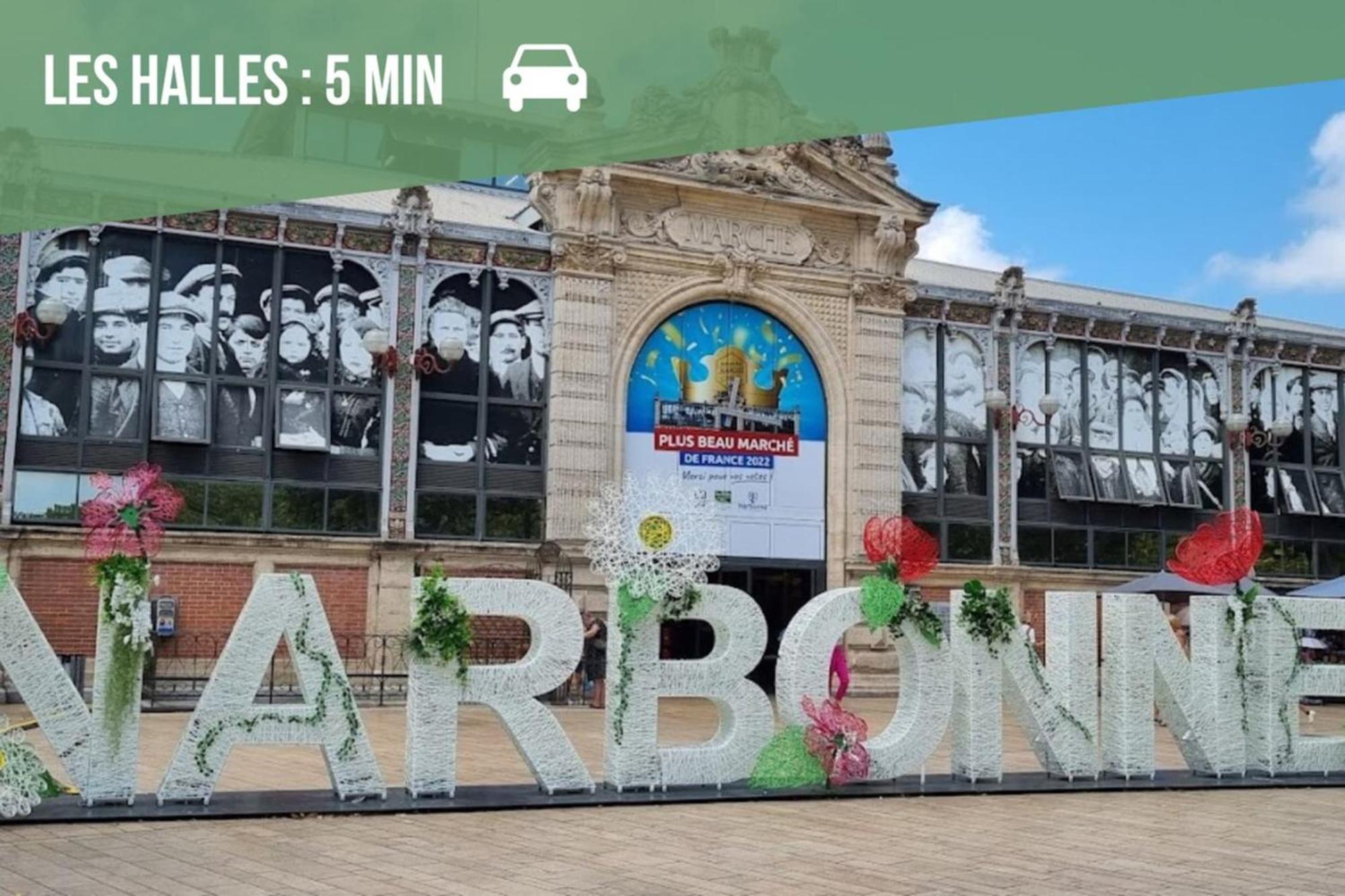 Le Cocon - Wifi - Cour Privative - Proche Halles Narbona Exterior foto